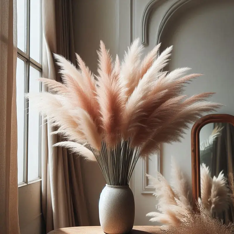 Lady Finger Pampas (Natural): Embracing Nature's Grace in Your Home